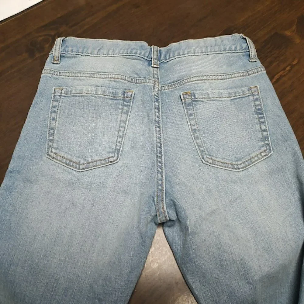 New Old Navy Distressed Jeans Size Girl's 14 Slim